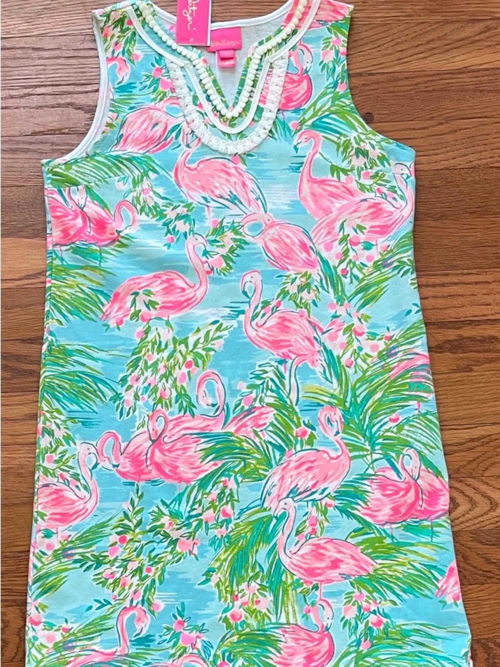 Lilly Pulitzer girls Mini Harper Shift dress “Multi Floridita” XL
